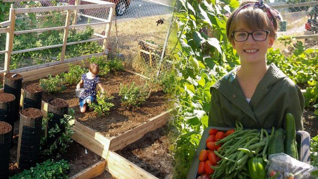 Have You Heard About This Young Girl Who Farms Her Own Food And Constructs Shelters For The Needy?