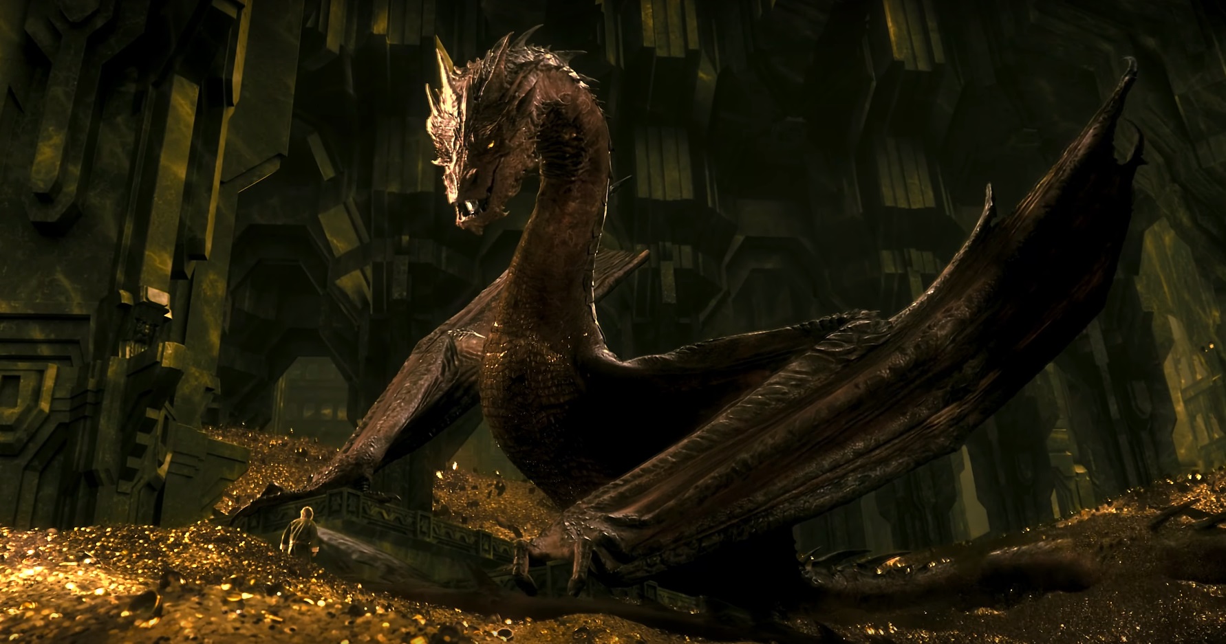 Smaug The Dragon From The Hobbit Trilogy Is Real!