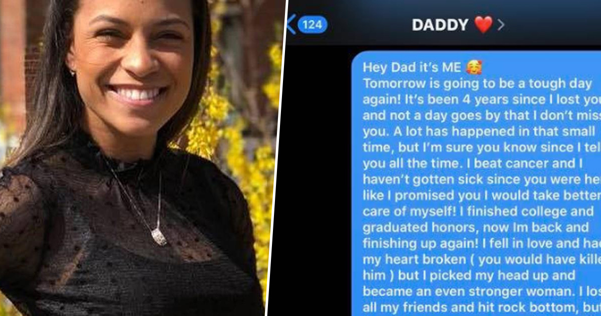 Woman Texts Dad’s Mobile For Fourth Anniversary Of Death, Gets Heartbreaking Reply