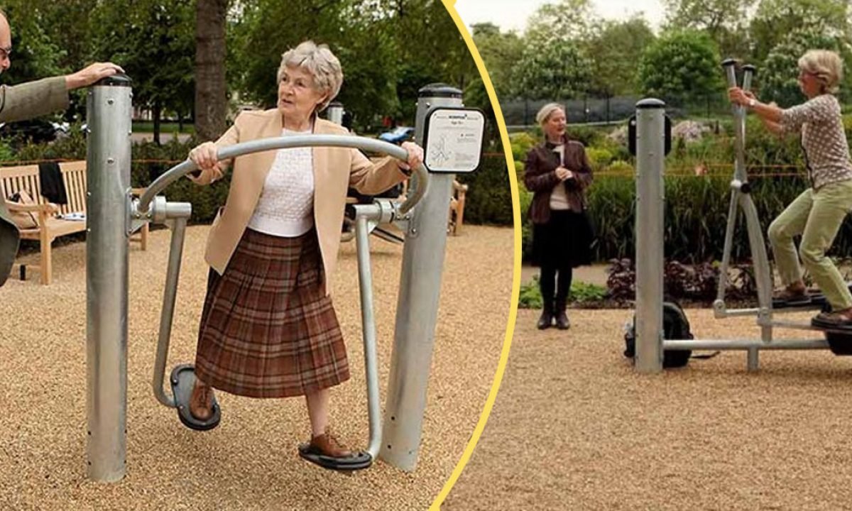 These Awesome Playgrounds For Seniors Improve Fitness and Reduce Loneliness